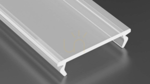 Lampshade for LED profile LUMINES DOUBLE PMMA frosted 1 m small 0