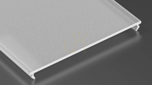 Check Lampshade for LED profile LUMINES SWIDE PMMA FROST milky 2m