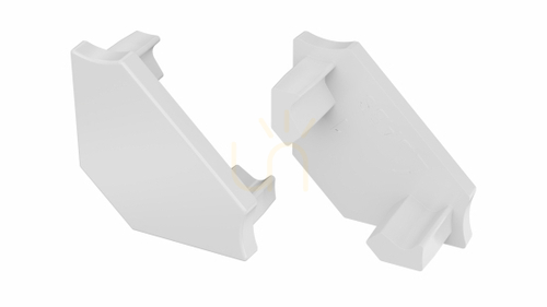Check End cap for LUMINES C LED profile white