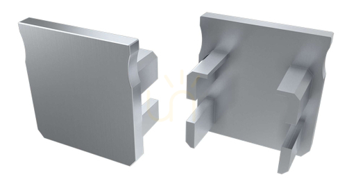 Check ALU blanking plug for LED LUMINES Y profile silver