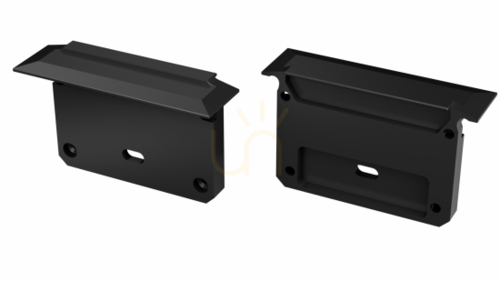 Check ALU blanking plug for LUMINES INSO LED profile black with hole