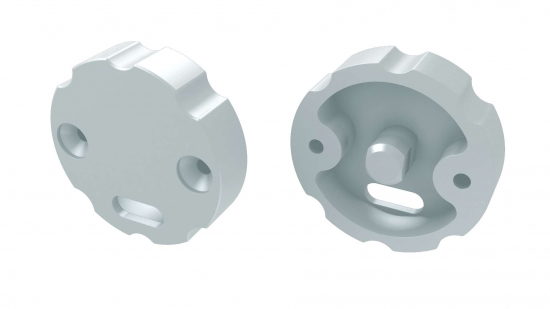 Check ALU blanking plug for LUMINES COSMO LED profile white adjustable with hole ALU blanking plug for LUMINES COSMO LED profile white adjustable with hole
