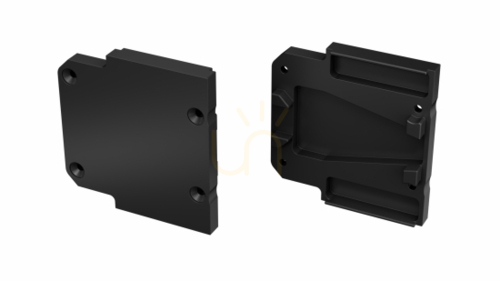 Check ALU cap LUMINES DOPIO black lacquered