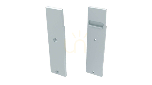Check ALU blanking plug for LUMINES FLARO LED profile white left straight