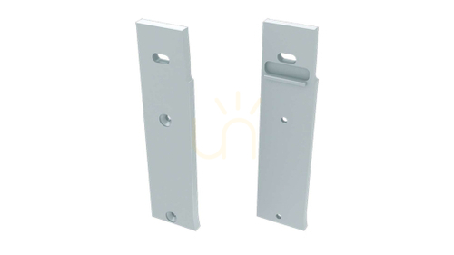 Check ALU blanking plug for LUMINES FLARO LED profile white right straight with hole