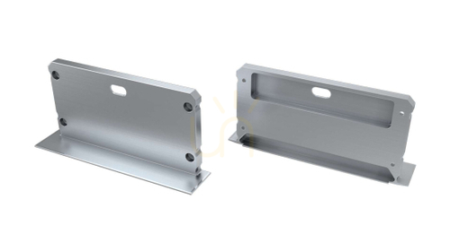 Check ALU blanking plug for LUMINES inLARGO LED profile silver with hole