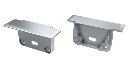 Check ALU cap for LUMINES inSILEDA LED profile silver with hole