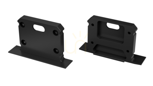 Check ALU blanking plug for LUMINES inTALIA LED profile black lacquered with hole