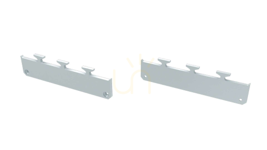 ALU blanking plug for LUMINES LARGO M1 LED profile white
