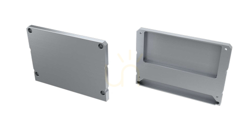 Check ALU blanking plug for LUMINES LARGO M1+LARGO LED profile silver