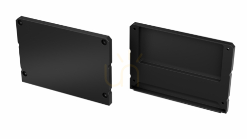 Check ALU blanking plug for LUMINES LARGO M1+LARGO LED profile black lacquered