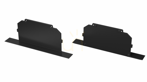 Check ALU blanking plug for LUMINES LARGO M4 LED profile black lacquered solid
