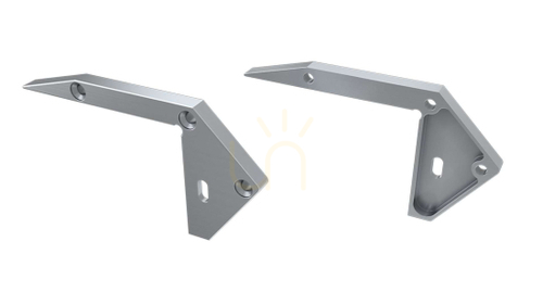 Check ALU blanking plug for LUMINES SCALA LED profile silver left with hole