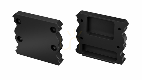 Check ALU blanking plug for LUMINES TALIA LED profile black lacquered
