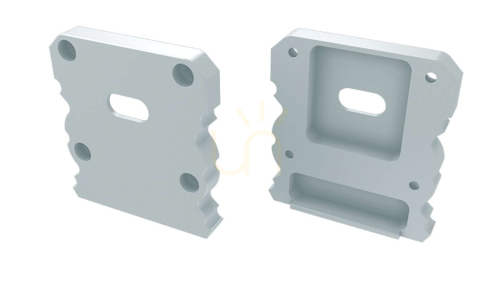 Check ALU blanking plug for LUMINES LED profile TALIA M1+TALIA white with hole