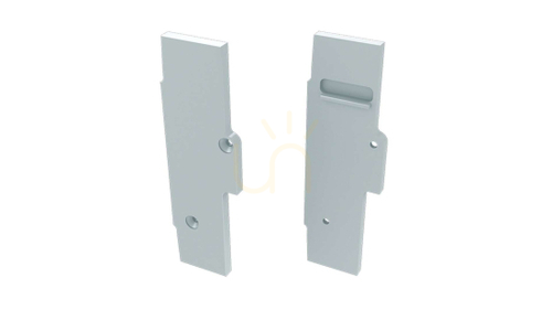 Check ALU blanking plug for LUMINES TIANO LED profile white left straight