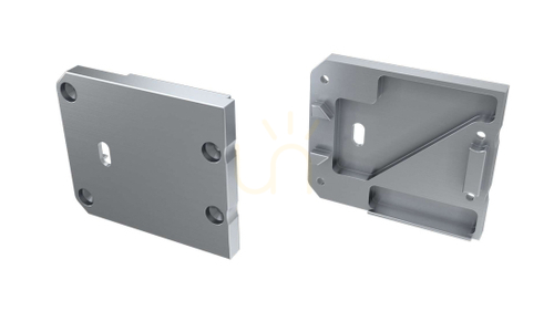Check ALU blanking plug for LUMINES UNICO LED profile silver left with hole