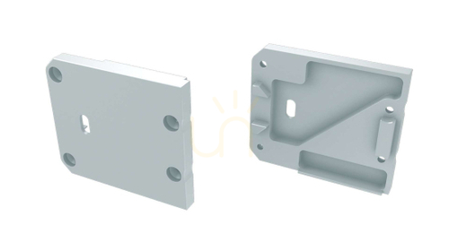 Check ALU blanking plug for LUMINES UNICO LED profile white right with hole