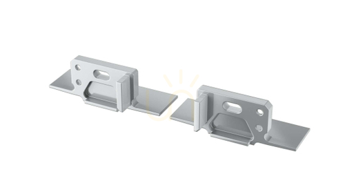 Check ALU blanking plug for LED LUMINES MONO profile silver with hole right