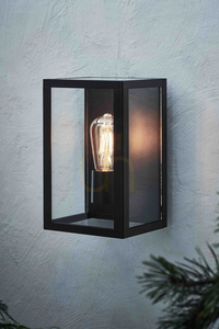 Wall Light Markslojd Pelham Black Clear Glass E27 107113 1 Wall Light Markslojd Pelham Black Clear Glass E27 107113 small 1