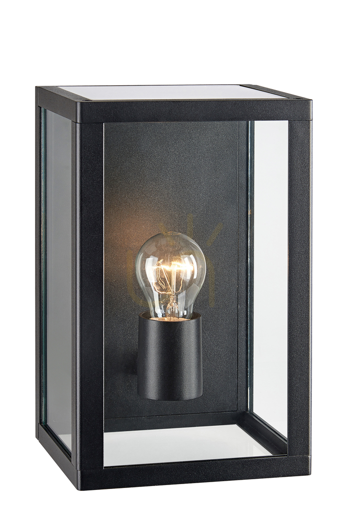 Check Wall Light Markslojd Pelham Black Clear Glass E27 107113 Wall Light Markslojd Pelham Black Clear Glass E27 107113