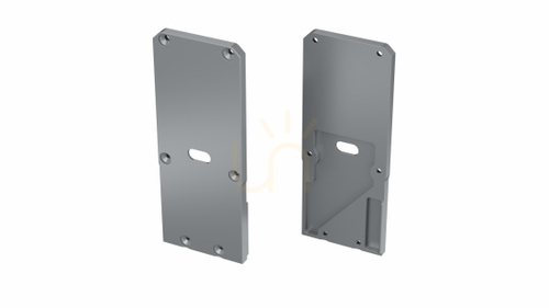 Check ALU plug LUMINES UNICO + Talia M2 silver right with hole