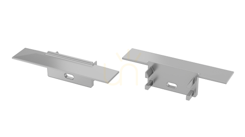 Check LUMINES Hiro grey profile plug with hole