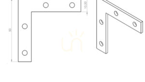 LUMINES angle connector long KPL small 2