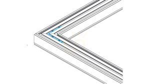 LUMINES angle connector long KPL small 4