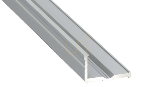 Check LUMINES LED profile type E silver anodized 2 m