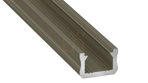 LUMINES X LED profile, anodised INOX, 1 m, 10-0083-10 small 0