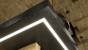 LED profile LUMINES type B silver anodized 2 m small 4