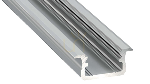 Check LED profile LUMINES type B silver anodized 2 m