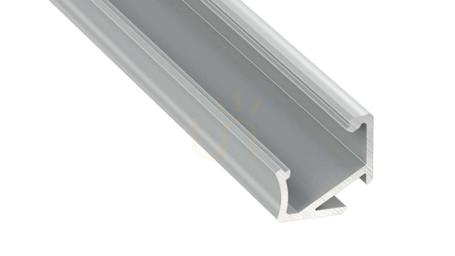Check LED profile LUMINES type H silver anodized 1 m