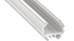 LED profile LUMINES type Mico white lacquered 1 m small 0