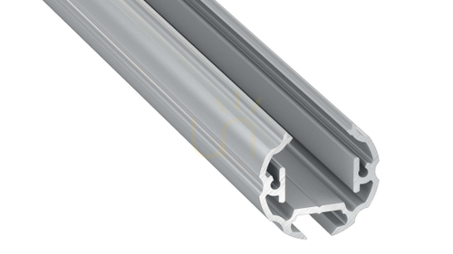 Check LED profile LUMINES type Cosmo silver anodized 1 m