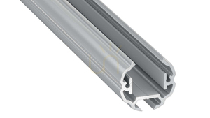 LED profile LUMINES type Cosmo silver anodized 2 m small 0