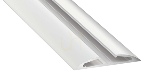 Check LED profile LUMINES type Reto white lacquered 1 m