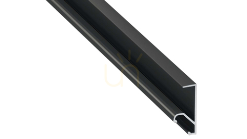 Check LUMINES LED profile type Q18 black anodized 2 m