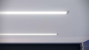 LUMINES LED profile type INSO silver anodized 2 m small 2