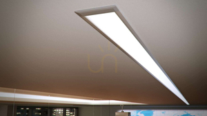 LUMINES LED profile type INSO black lacquered 1 m small 5