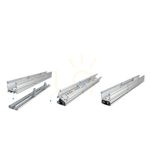 LUMINES TALIA LED profile, anodized silver, 2.02 m small 12