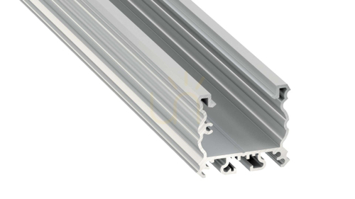 Check LED profile LUMINES type Talia silver anodized 2 m