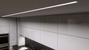 LED profile LUMINES type inTalia silver anodized 1 m small 2