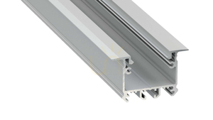 LED profile LUMINES type inTalia silver anodized 1 m small 0