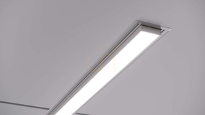 LUMINES LED profile type Largo white lacquered 1 m small 4