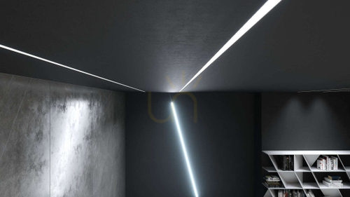 Check LUMINES SUBLI recessed LED profile 1 m, anodised silver