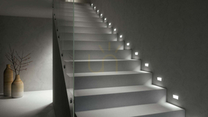 Lumines TIANO LED profile for plasterboard, white lacquered, 2.02 m small 5