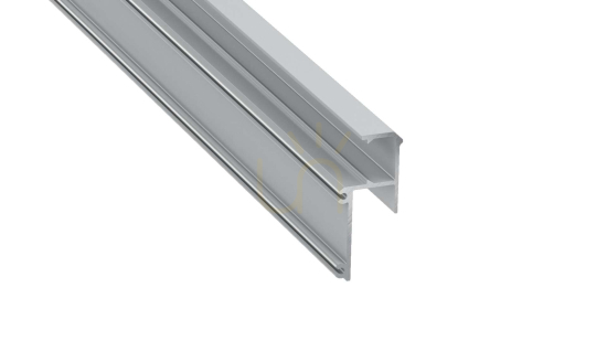 LUMINES LED profile type IPA12 silver anodized 1 m
