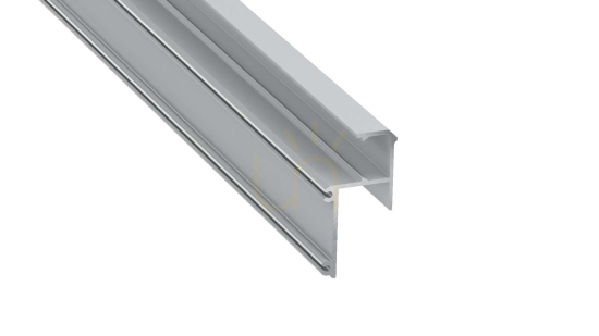 LED profile LUMINES type IPA16 silver anodized 1 m